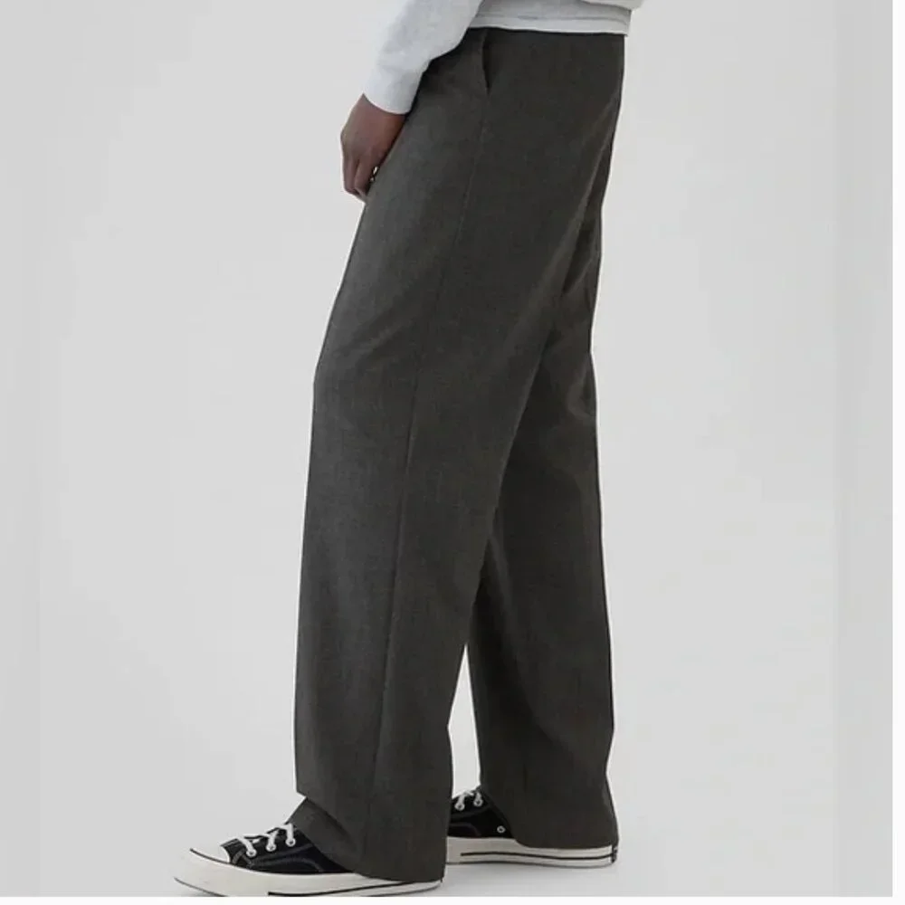 GAP 90s Loose 365 Relaxed Pleated Trousers Baggy Fit Minimalist 32x29.5" - Picture 2 of 15